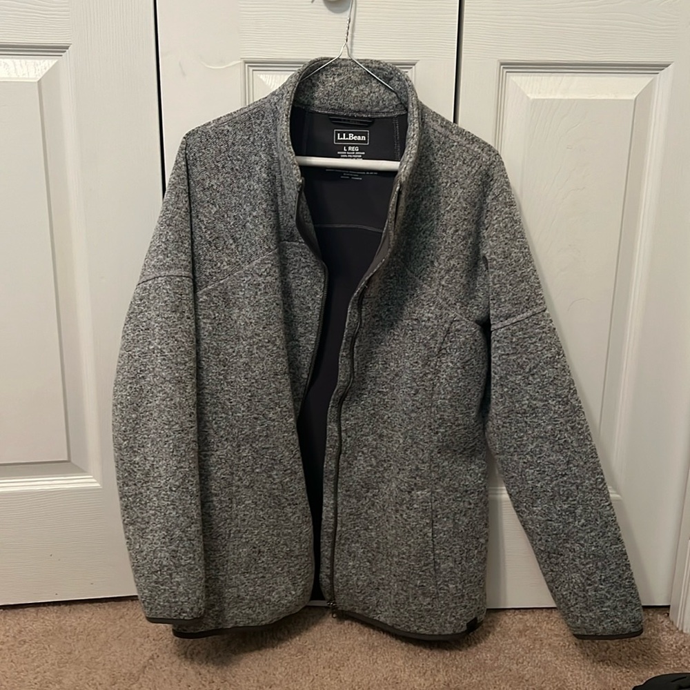 Like New L.L. Bean Sweater Jacket